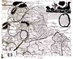 Map of the route of the Dominguez-Escalante Expedition of 1776