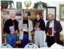 Four editors of the Journals of don Diego de Vargas