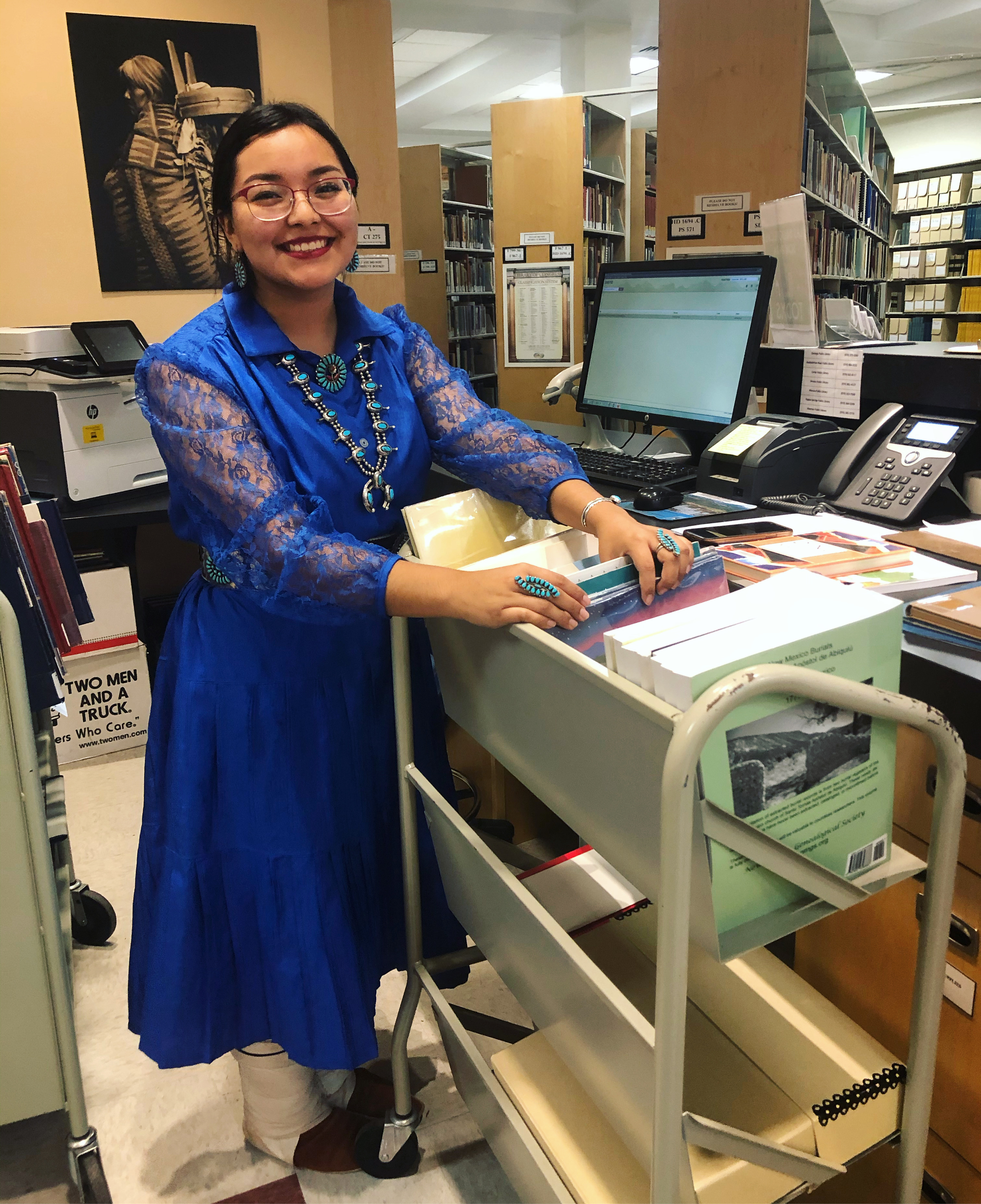 Photo of Breanna Nez in Archives