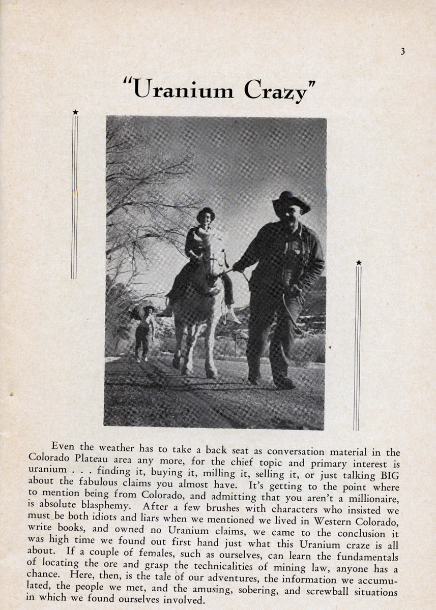 Uranium Crazy, inside