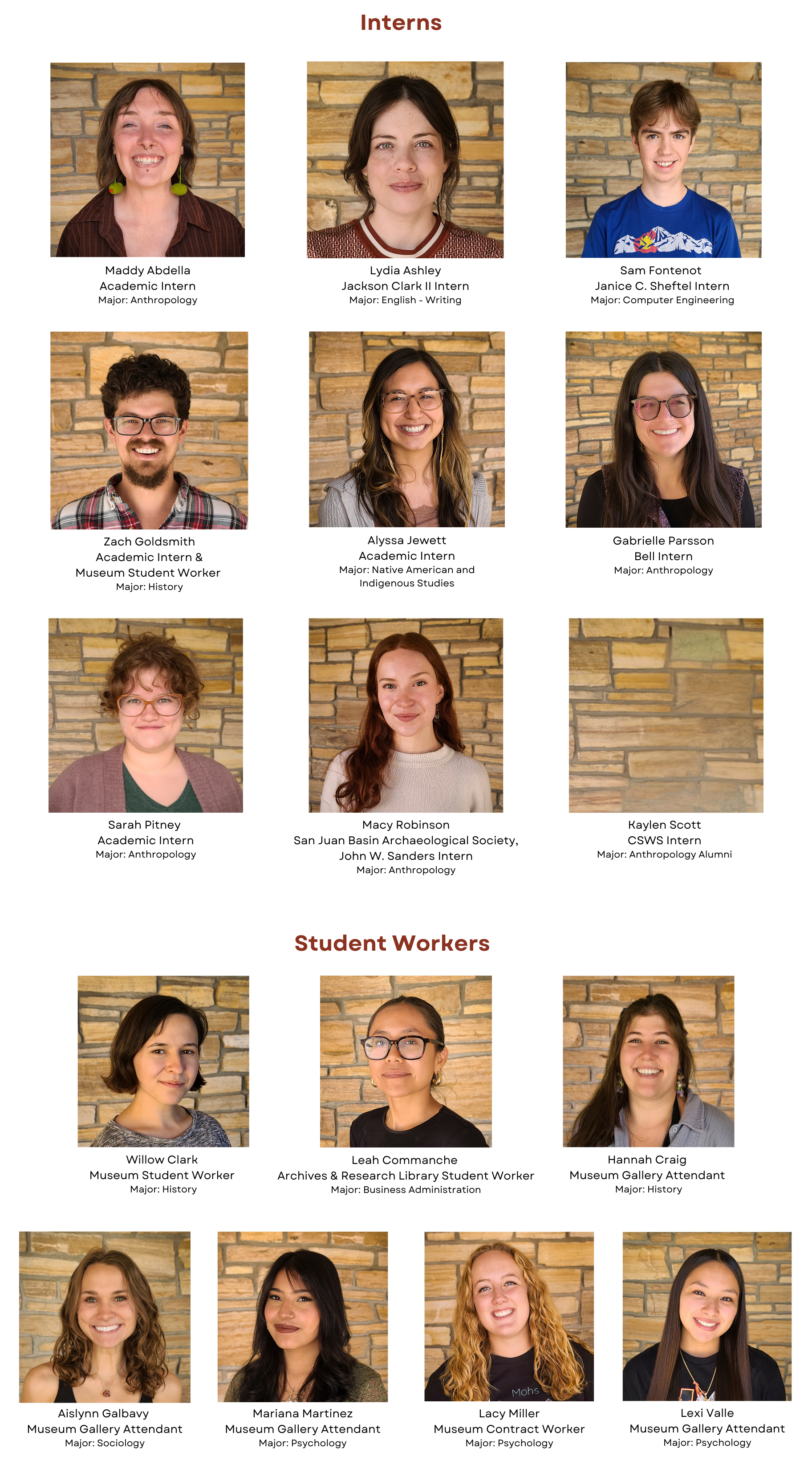Student Support Staff Images